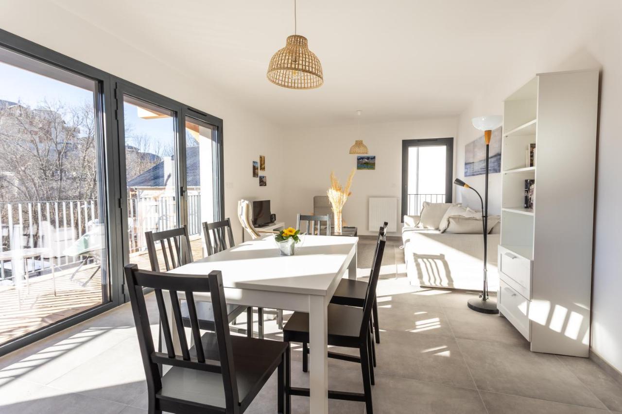 Au Calme Des Sommets - Vue Montagne Apartment Embrun Ngoại thất bức ảnh